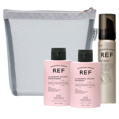 REF Trevel Mesh Bag Colour Набор миниатюр "Для окрашеных волос"