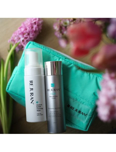 Rejuran Basic Cleanse & Tone Cosmetic Bag Set Набір для очищення з косметичкою