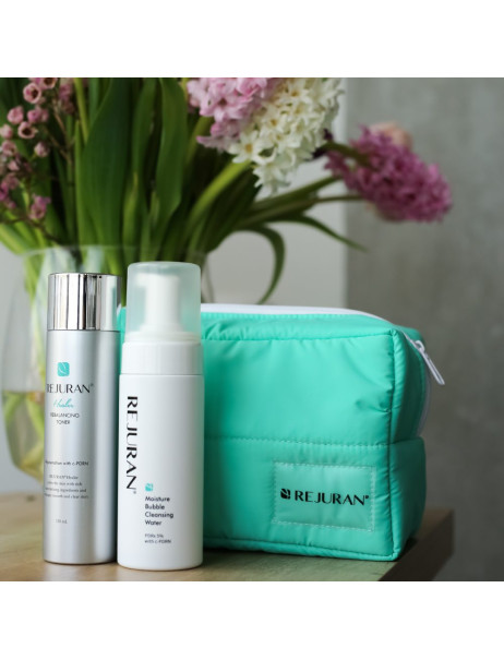 Rejuran Basic Cleanse & Tone Cosmetic Bag Set Набір для очищення з косметичкою