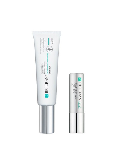 Rejuran Sunscreen SPF 50 + Calming Lip Набір сонцезахисний крем та заспокійливий бальзам для губ