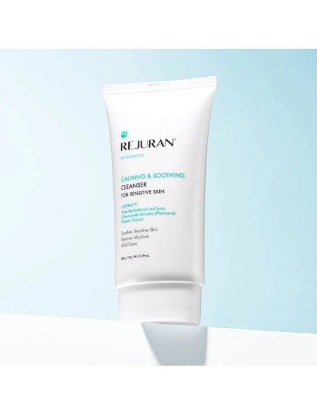 Rejuran Advanced Calming & Soothing Cleanser Вдосконалений заспокійливий та розслаблюючий гель для вмивання