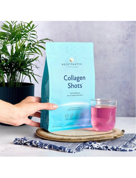 Rejuvenated Сollagen Powder 10 000 Mg Коллаген для красивой кожи с ягодами Асаи