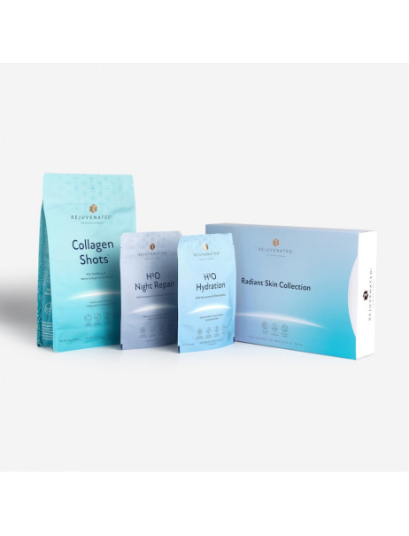 Rejuvenated Radiant Skin Collection Коллагеновый увлажняющий набор для сияния кожи