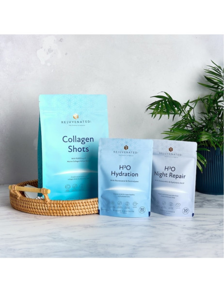 Rejuvenated Radiant Skin Collection Коллагеновый увлажняющий набор для сияния кожи