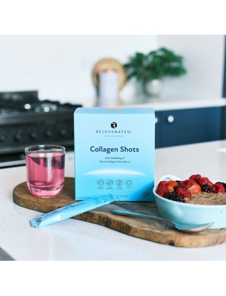 Rejuvenated Collagen Shots Коллагеновые шоты для красивой кожи с ягодами Асаи