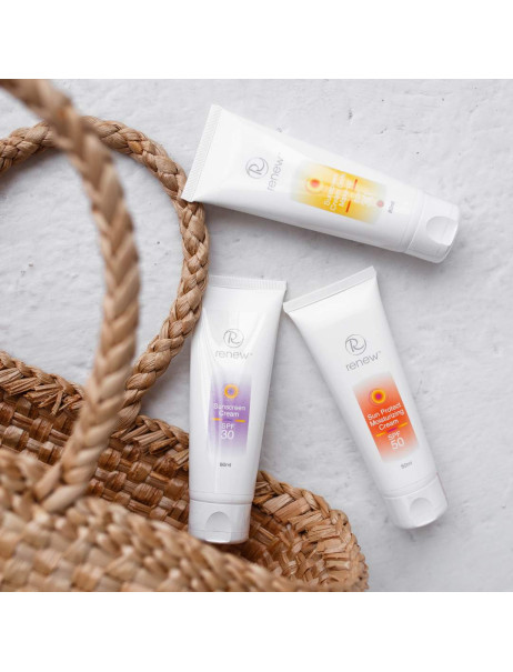 Renew Sunscreen Cream SPF 30 Demi Make up Солнцезащитный тональный крем-антиоксидант SPF 30
