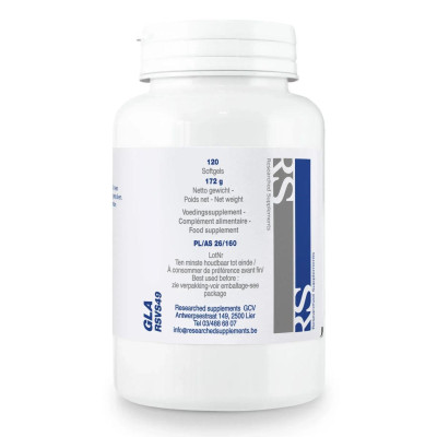 Researched Supplements GLA 120 C Дієтична добавка ДжиЕлЕй №120