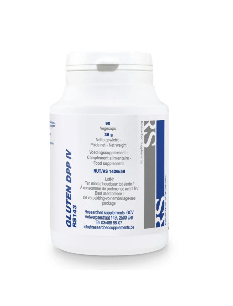 Researched Supplements Gluten DPP4 90 C Дієтична добавка Глютен ДПП4 №90