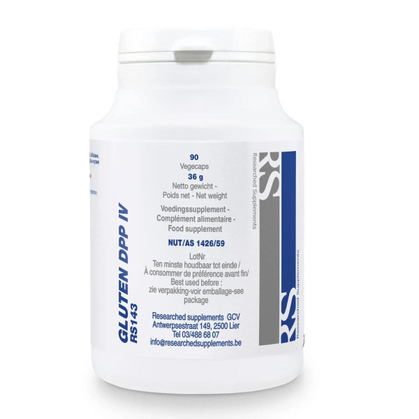 Researched Supplements Gluten DPP4 90 C Дієтична добавка Глютен ДПП4 №90