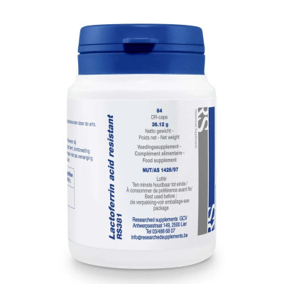 Researched Supplements Lactoferrin Acid Resistant 84 C Дієтична добавка Лактоферрін Ацид №84