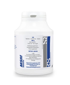Researched Supplements MSM 180 Т Дієтична добавка МСМ №180 - Написати відгук