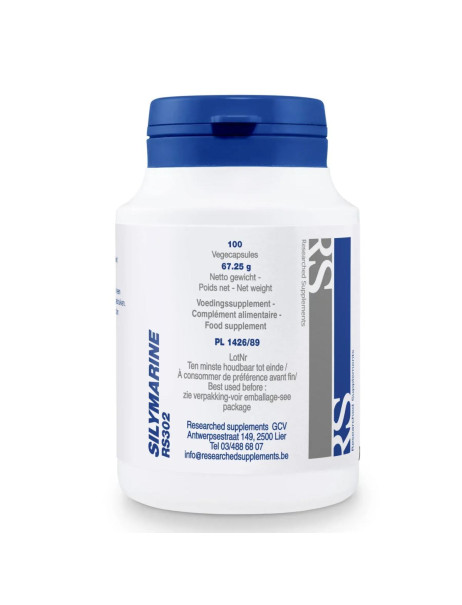 Researched Supplements Silymarine 100 C Дієтична добавка Силімарин №100