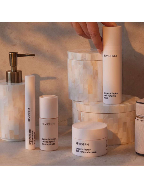 Reviderm Growth Factor Cell Renewal Concentrate Клеточно-активирующий концентрат с комплексом факторов роста для укрепления, уплотнения и подтяжки кожи