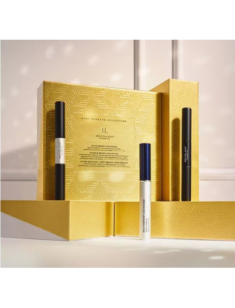 RevitaLash RevitaBrow Most Coveted Collection Праздничный лимитированный набор для бровей
