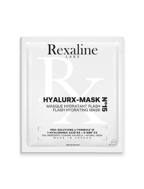 Rexaline Hyalurx Mask N15 Flash Hydrating Mask Маска тканинна для миттєвого зволоження шкіри