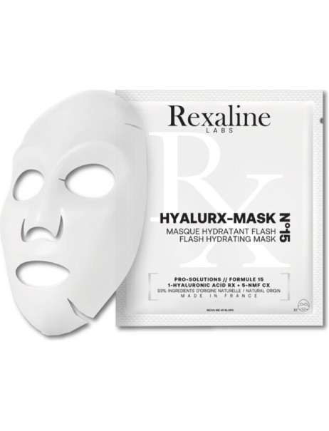 Rexaline Hyalurx Mask N15 Flash Hydrating Mask Маска тканинна для миттєвого зволоження шкіри