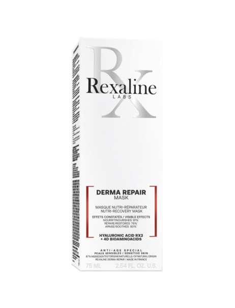 Rexaline Derma Repair Nutri-Recovery Mask Маска для живлення, відновлення та заспокоєння чутливої шкіри