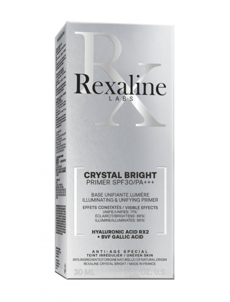 Rexaline Crystal Bright Illuminating & Unifying Primer SPF30 Праймер для рівного та сяючого тону шкіри