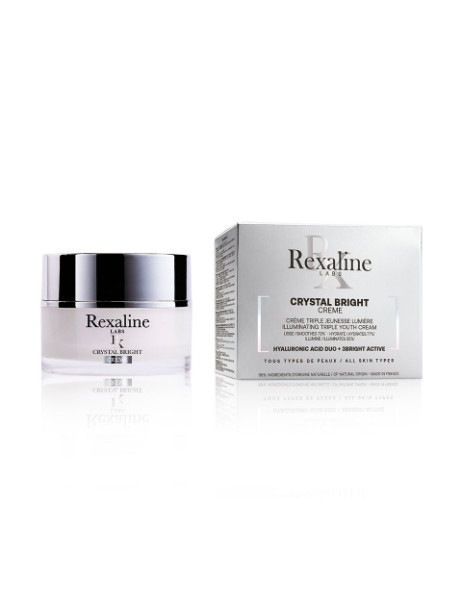 Rexaline Crystal Bright Illuminating Triple Youth Cream Крем омолоджуючий потрійної дії для рівного і сяючого тону шкіри
