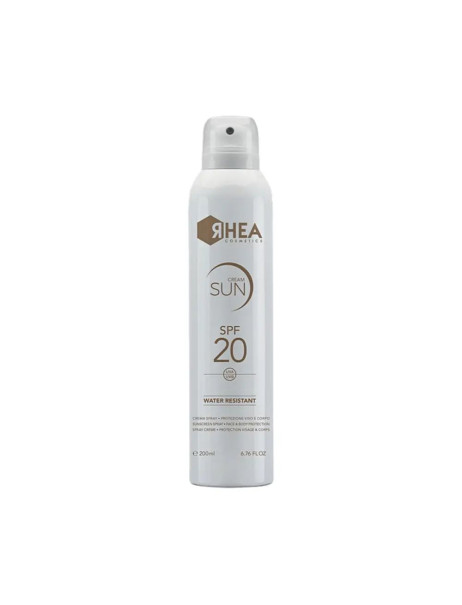 Rhea Cosmetics CreamSun SPF20 Sunscreen Spray Face And Body Кремовий спрей для обличчя і тіла SPF20