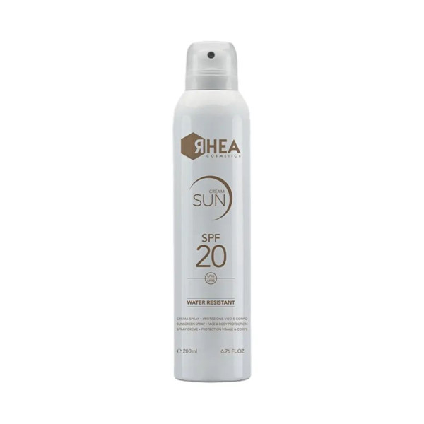 Rhea Cosmetics CreamSun SPF20 Sunscreen Spray Face And Body Кремовий спрей для обличчя і тіла SPF20 
