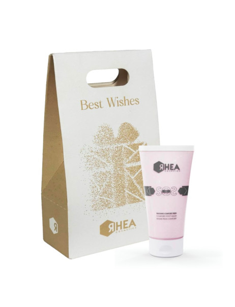Rhea Cosmetics Бокс бажань SOS Feet Balm Комфорт-бальзам для ніг у подарунковій упаковці