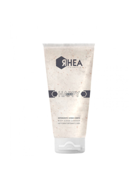 Rhea Cosmetics HappyScrub Body Scrub Cleanser Очищуючий скраб для тіла подвійної дії