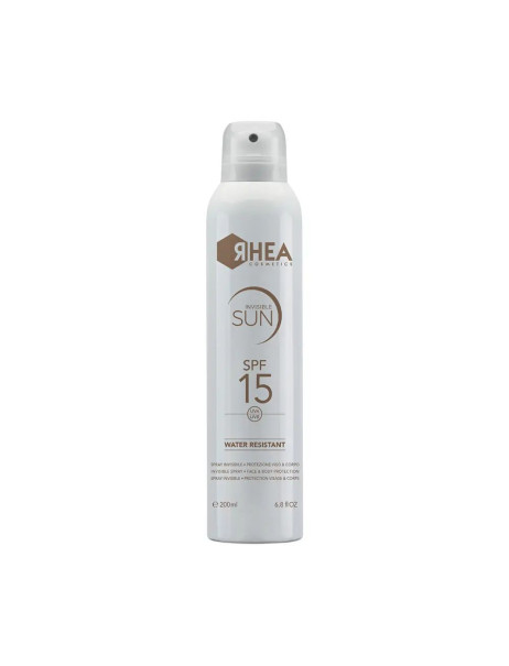 Rhea Cosmetics Invisible Sun SPF 15 Невидимий спрей для обличчя і тіла SPF 15