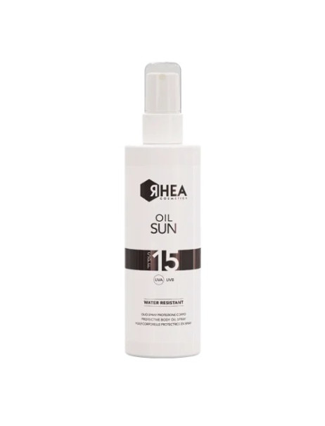 Rhea Cosmetics OilSun SPF 15 Сонцезахисна олія-спрей для тіла