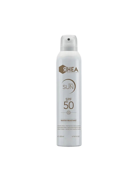 Rhea Cosmetics CreamSun SPF50 Sunscreen Spray Face and Body Кремовий спрей для обличчя та тіла SPF50