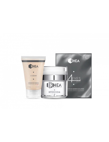 Rhea Cosmetics Moisturizing Set Зволожуючий набір для обличчя та шкіри навколо очей