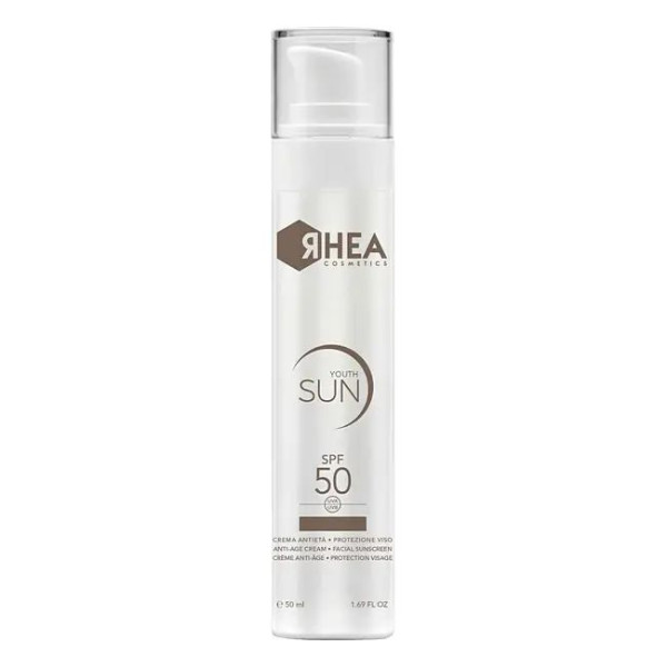 Rhea Cosmetics YouthSun SPF 50 Anti-Age Cream Facial Sunscreen Сонцезахисний антивіковий крем SPF 50