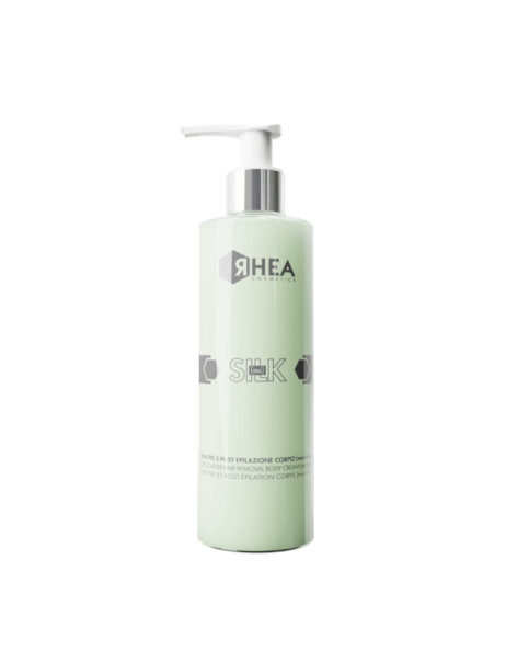 Rhea Cosmetics Silk [mi] Before and After Hair Removal Body Cream [microbiome] Мікробіом-крем для сповільнення росту волосся після депіляції