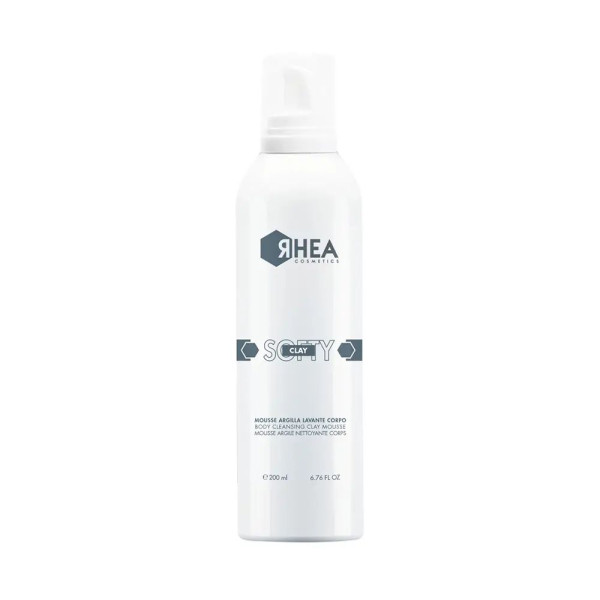Rhea Cosmetics SoftyClay Body Cleansing Clay Mousse Мус для душу на основі глини  