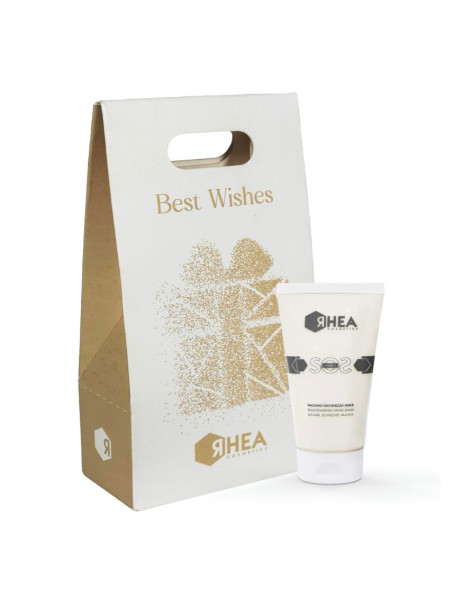Rhea Cosmetics SOS Hands Box Омолоджувальний бальзам для рук у подарунковій упаковці
