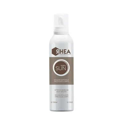 Rhea Cosmetics Bubble Sun After Sun Bubbling Body Mousse Заспокійливий мус після сонця для обличчя та тіла