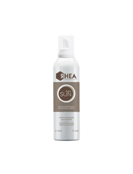 Rhea Cosmetics Bubble Sun After Sun Bubbling Body Mousse Заспокійливий мус після сонця для обличчя та тіла