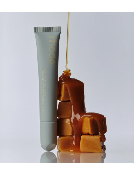 Rhode Peptide Lip Treatment Salted Carame Прозрачный пептидный бальзам для губ с ароматом солёной карамели