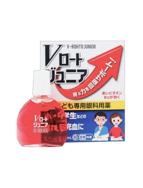ROHTO Junior Eye Drops Глазные капли для школьников и студентов
