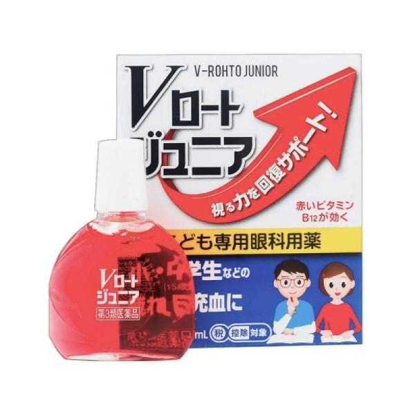 ROHTO Junior Eye Drops Глазные капли для школьников и студентов