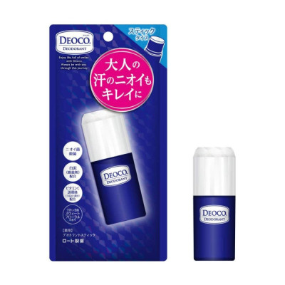 ROHTO Deoco Solid Deodorant Твердий дезодорант для свіжості, проти неприємного запаху