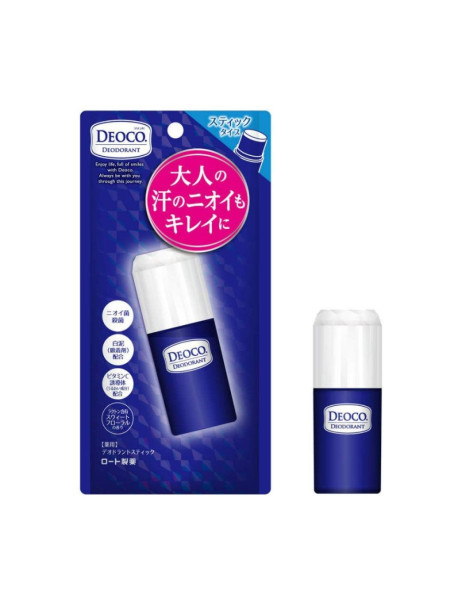 ROHTO Deoco Solid Deodorant Твердий дезодорант для свіжості, проти неприємного запаху