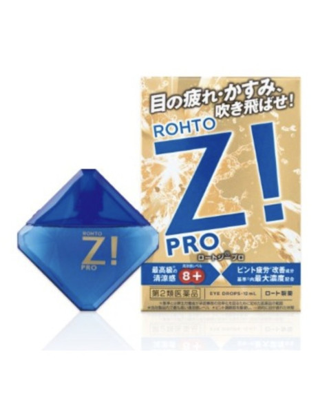 ROHTO Z Pro Super Tonifying Eye Drops Супертонизирующие глазные капли