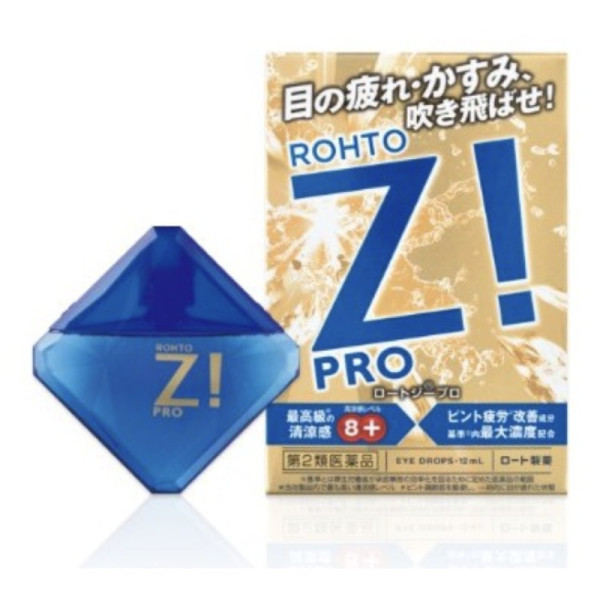 ROHTO Z Pro Super Tonifying Eye Drops Супертонизирующие глазные капли