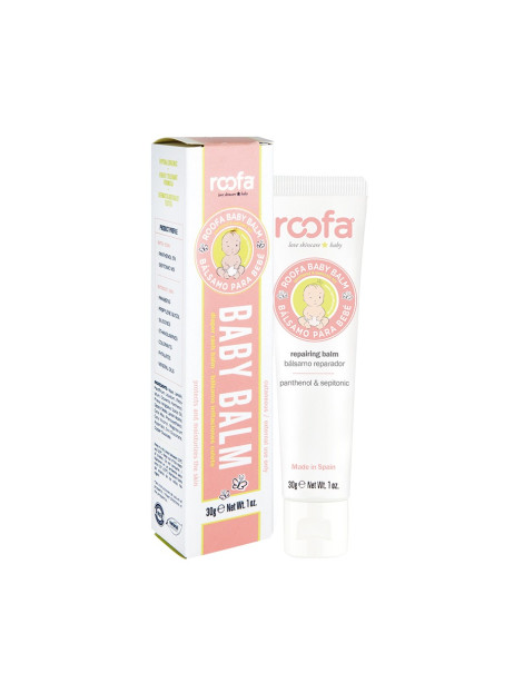 Roofa Baby Repairing Balm With Panthenol & Sepitonic Дитячий відновлюючий бальзам з пантенолом та сепітоніком