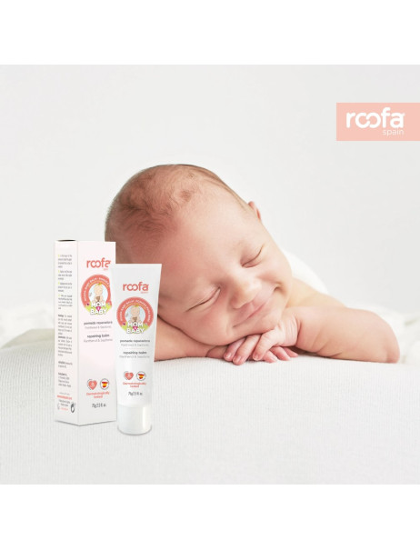 Roofa Baby Repairing Balm With Panthenol & Sepitonic Дитячий відновлюючий бальзам з пантенолом та сепітоніком