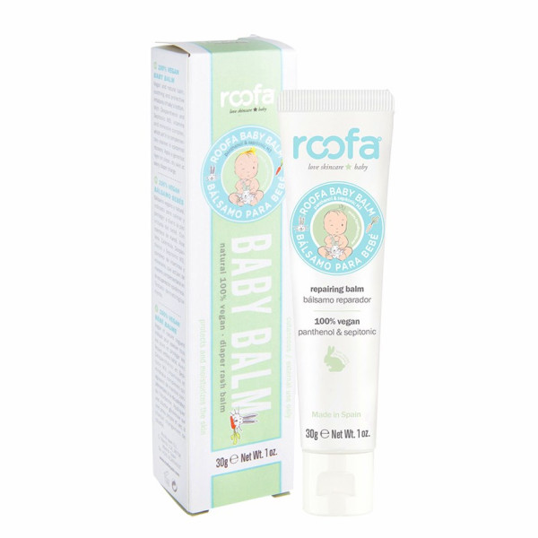 Roofa Vegan Baby Balm Дитячий веганський бальзам з пантенолом
