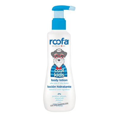 Roofa Cool Kids Body Lotion Aloe Vera & Panthenol Натуральный лосьон для тела с алоэ вера и маслом ши
