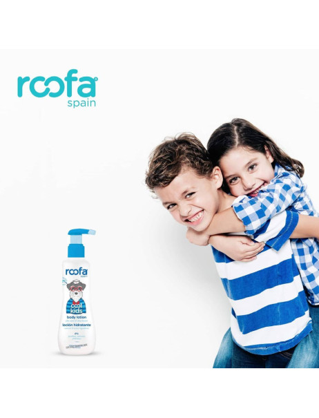 Roofa Cool Kids Body Lotion Aloe Vera & Panthenol Натуральний лосьон для тіла з алое вера та олією ши