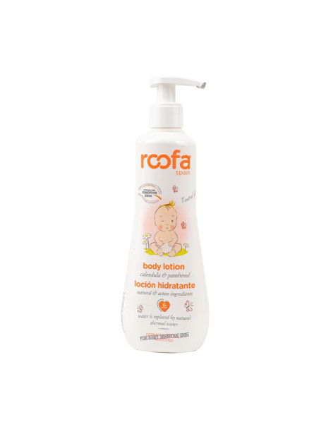 Roofa Body Lotion Calendula & Panthenol Натуральний лосьон для тіла
